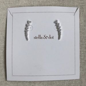 Stella & Dot Pave Ear Climbers